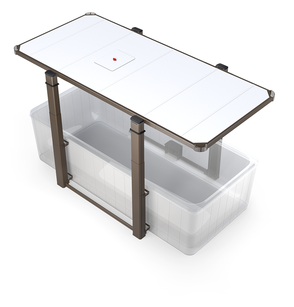 Covana Legend – automatische Swim Spa Abdeckung